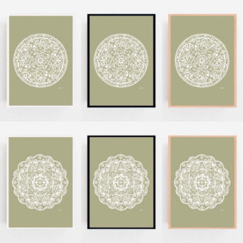 Sahara-Mandala-in-Sage-Solid-Fine-Art-Print-LifeStyle1