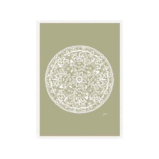 Sahara-Mandala-in-Sage-Solid-Fine-Art-Print-White