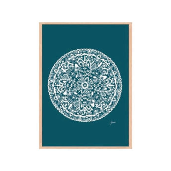Sahara-Mandala-in-Teal-Solid-Fine-Art-Print-Natural