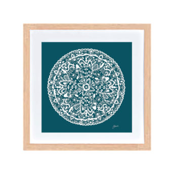 Sahara-Mandala-in-Teal-Solid-Fine-Art-Print-Natural-S