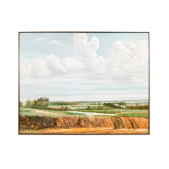 Farm View Canvas Oil Painting