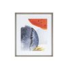 Ink Abstract Overlap Framed Wall Art