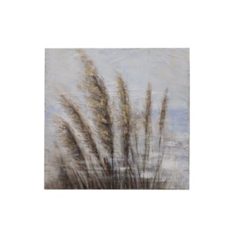 Pampas Blown by the Wind Wall Art Canvas