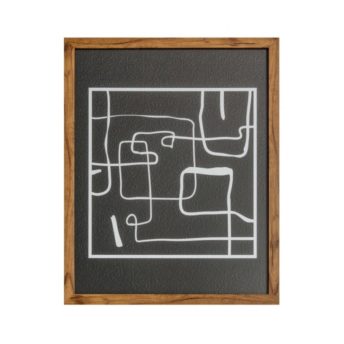 Reese Line Drawing Framed Wall Art