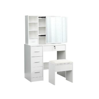 Isabelle Dressing Table Mirror Jewellery Cabinet
