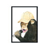 Alfie-the-Singing-Monkey-Fine-Art-Print-Black