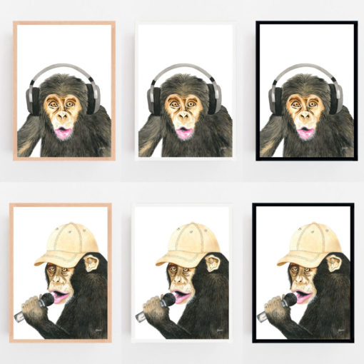 Alfie-the-Singing-Monkey-Fine-Art-Print-LifeStyle2
