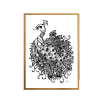 Bohemian-Royal-Peacock-Fine-Art-Natural