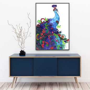 Jazzy-the-Colourful-Peacock-Fine-Art-Print-LifeStyle