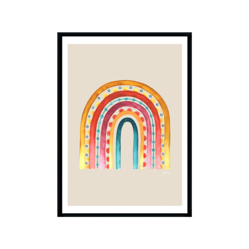 Rainbow-Warrior-in-Ivory-Fine-Art-Print-Black-WB