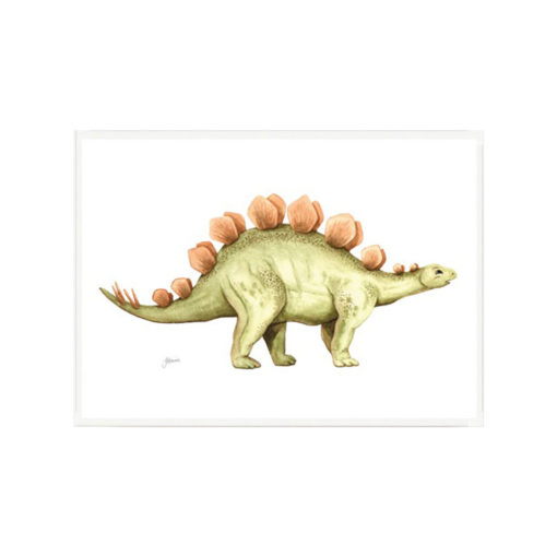 Stavros-the-Stegosaurus-Dinosaur--Fine-Art-Print-White