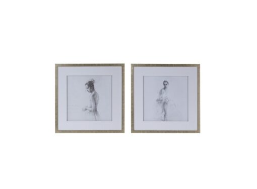 Ballerina Framed Print Wall Art