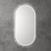 Touchless LED Pill Mirror with Gun Metal Frame