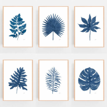 Philodendron-Living-in-Navy-Blue-Fine-Art-Print-LifeStyle2