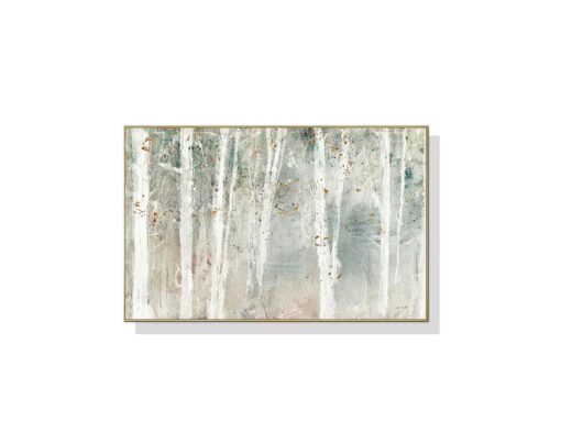 Woodland Painting Style Wall Art Canvas