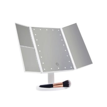 Standing Makeup Mirror With LED Light