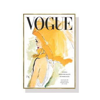 Vogue Magazine Wall Art Canvas