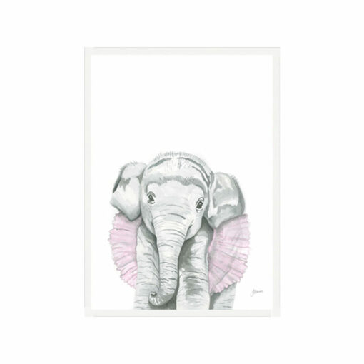 Lacey-the-Elephant-Fine-Art-Print-White