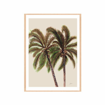 Palm-Breeze-Duo-in-Ivory-Fine-Art-Print-Tas-WB