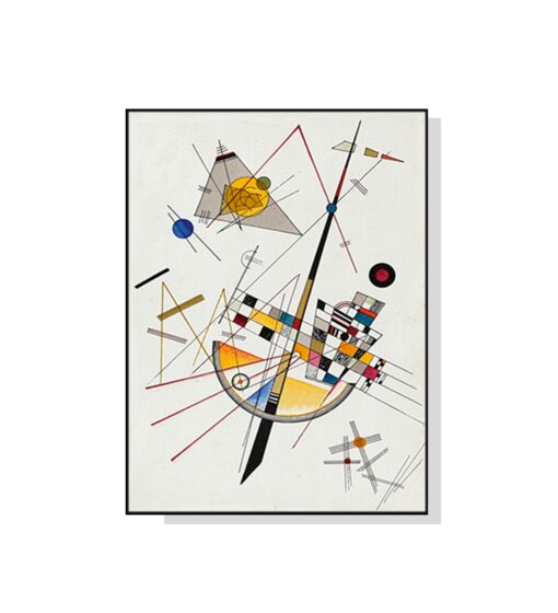 Delicate Tension Wall Art Canvas By Wassily Kandinsky