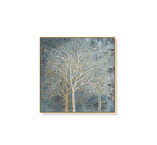 Forest Trees Wall Art Canvas