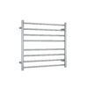 Brushed Stainless Steel Round Heated Ladder Rail