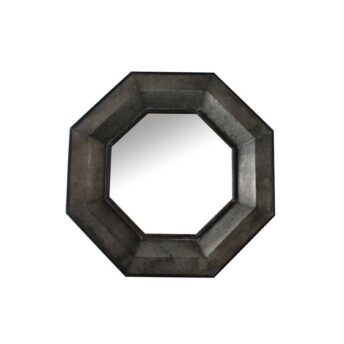 King Octagonal Metal Wall Mirror