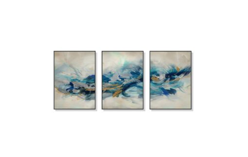 Set of 3 Abstract Universal Wall Art Canvas