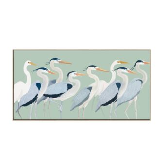 Flock of Birds Wall Art Canvas