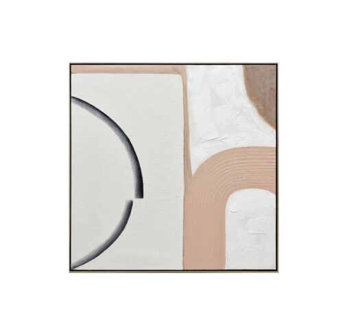 Hand Painted Dual Abstract Wall Art Canvas