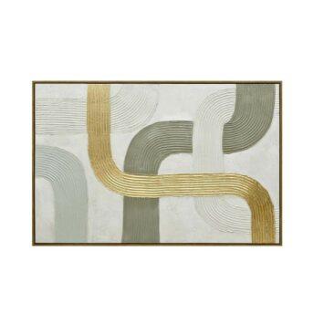 Hand Painted Abstract Pattern Wall Art Canvas