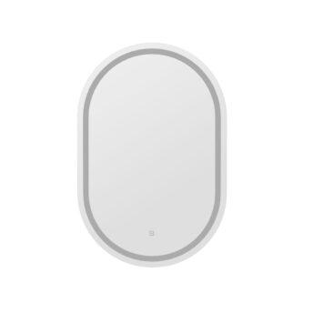 Oval LED Wall Mirror with Light and Bluetooth