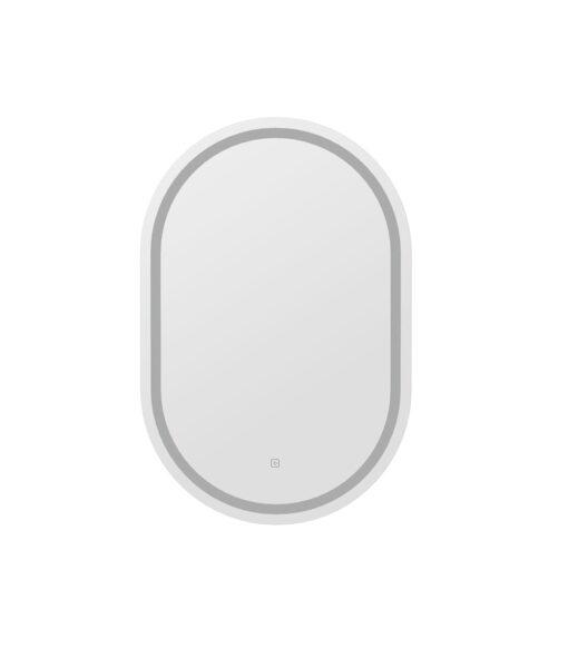 Oval LED Wall Mirror with Light and Bluetooth