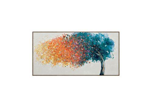 Hand Painted Tree of Life Wall Art Canvas
