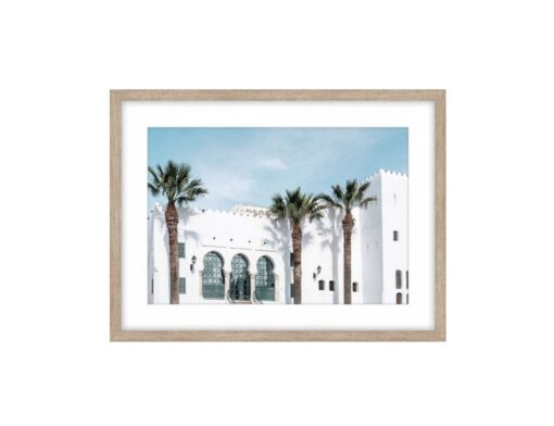 Moroccan Palms Framed Wall Art
