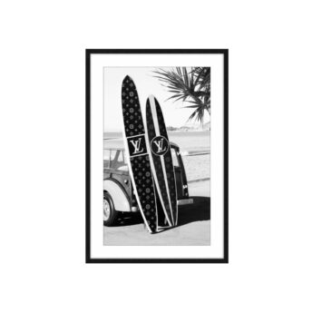Fashion Surfboard A Framed Wall Art