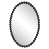 Esther Oval Wall Mirror Black