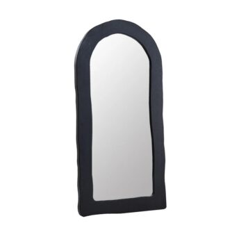 Arch Leaner Mirror in Black