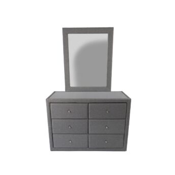 Miley Dresser Mirror 6 Chest of Drawers