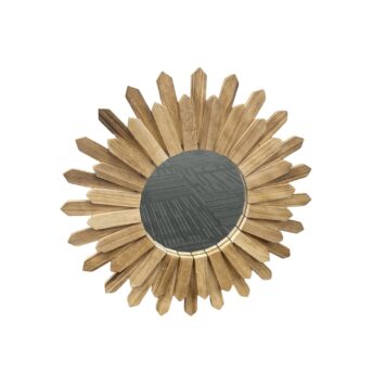 Round Spike Wall Mirror